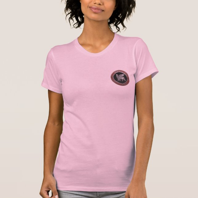 Camiseta [700] Touro Assírio - Silver Lamaçu (Frente)
