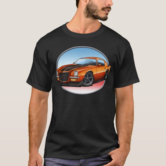 Camiseta 70-73 B alaranjado Camaro.png (Frente)