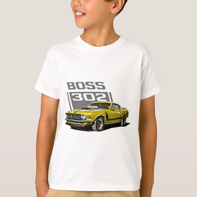 Camiseta 70 amarelo do chefe 302 (Frente)