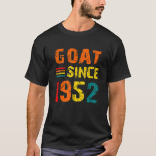Camiseta 70 Aniversário De 70 Anos De Idade Desde 1952