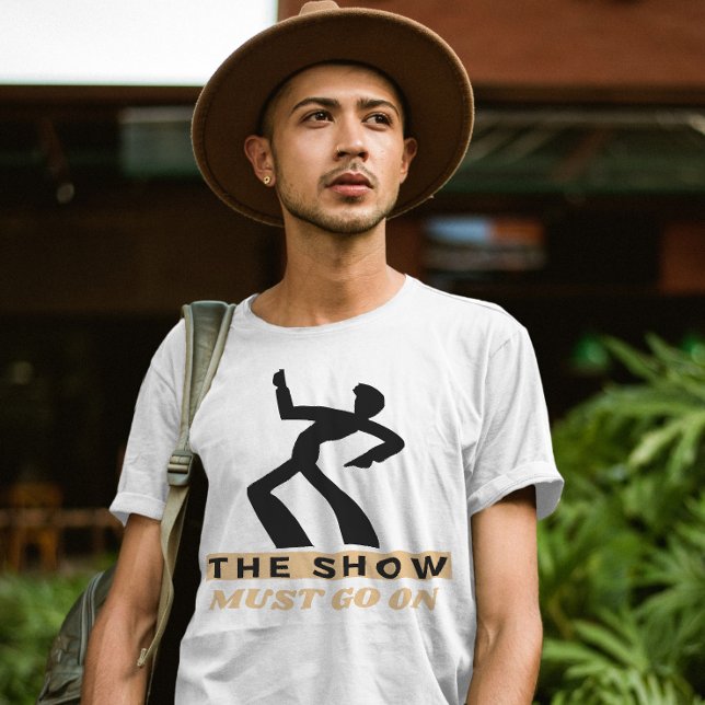 Camiseta 70 anos depois o show deve continuar (Criador carregado)