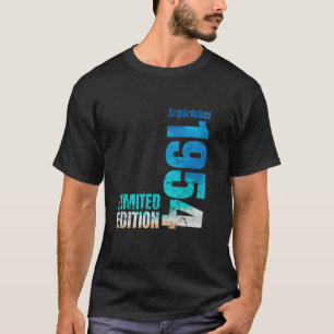 Camiseta 70 Birthday Gift Man Original setembro 1954 70