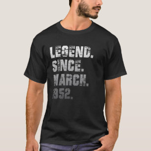 Camiseta 70 Birthday Oferece Legenda De 70 Anos Desde Marc