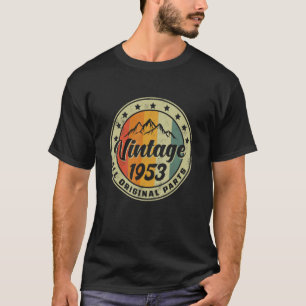 Camiseta 70 de Aniversário de 1953 Mulheres de Aniversário 