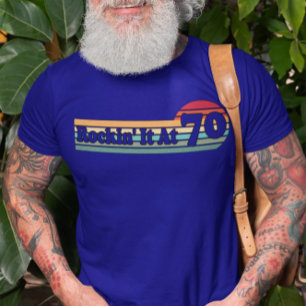 Camiseta 70 e Fabulosa Vintage - Dia de Aniversário Retroat