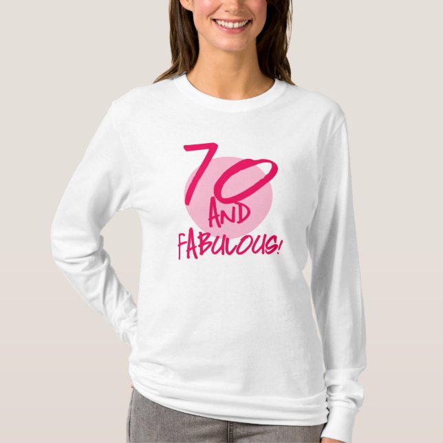 Camiseta 70 E Fabuloso (Frente)