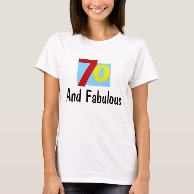 Camiseta 70 e fabuloso (Frente)