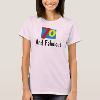 Camiseta 70 e fabuloso