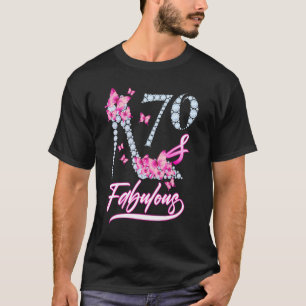 Camiseta 70 E Fabuloso Alto Salto Borboleta Feliz 70 Bi