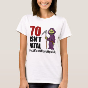 Camiseta 70 é o Ceifador não fatal mas ainda idoso