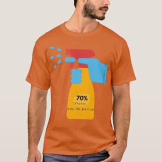 Camiseta 70 Etanol, a Fragrância Cientista da Escolha