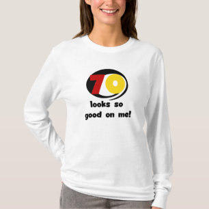Camiseta 70 olhares tão bons em mim t-shirt e presentes