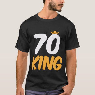 Camiseta 70. Presente De Aniversário De 70 Anos De Idade, 