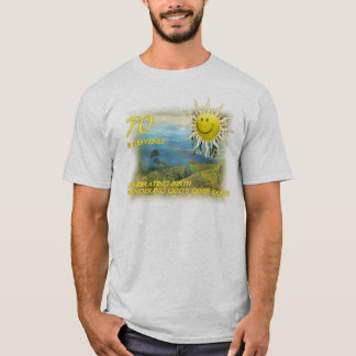 Camiseta 70 são celestiais