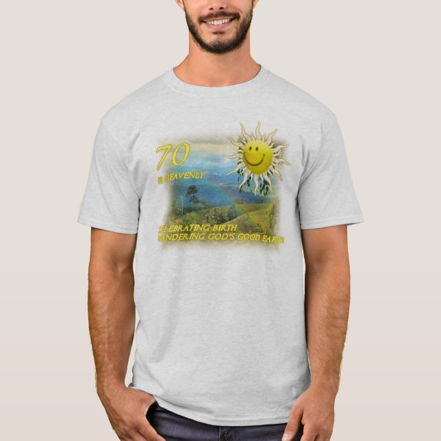 Camiseta 70 são celestiais (Frente)