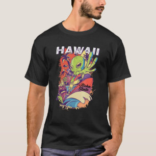 Camiseta 70er 80er Hawaiian Island Palm Beach Excelente Haw