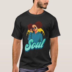 Camiseta 70S Soul Vintage Disco Retro Afro Dança