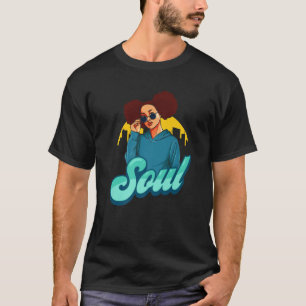 Camiseta 70S Soul Vintage Disco Retro Afro Dança