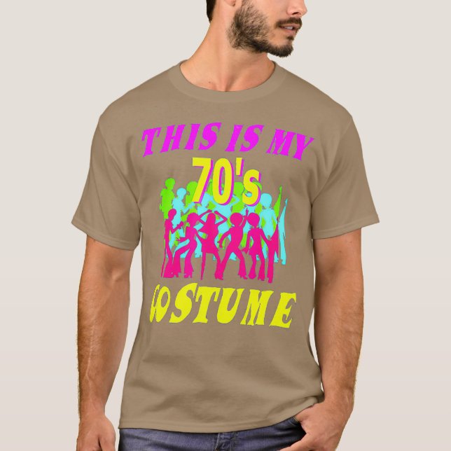 Camiseta 70s  This is my 70s Costume 1970s disco Shirt (Frente)
