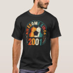 Camiseta 70th Birthday Party 21 Year Old Awesome 2001 Socce<br><div class="desc">70th Birthday Party 21 Year Old Awesome 2001 Soccer Player.</div>