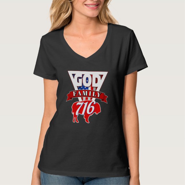 Camiseta 716 Area Code Buffalo New York BFLO WNY for the Ma (Frente)