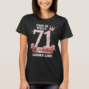 Camiseta 71 e fabuloso I Black Peach Party Group Candid Pho