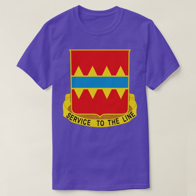 Camiseta 725º Batalhão de Suporte com Texto (Frente do Design)