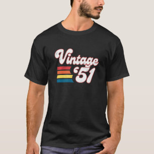 Camiseta 72 Anos de Idade 72º Aniversário Nascida