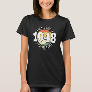 Camiseta 73º aniversário Edição de 1948 Partes originais Vi