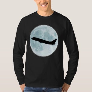 Camiseta 737 Detecção de Aviões de Passageiros