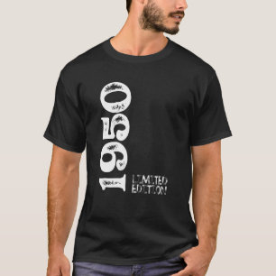 Camiseta 73. º Aniversário 73 Anos Mulher Homem Retro Vinta