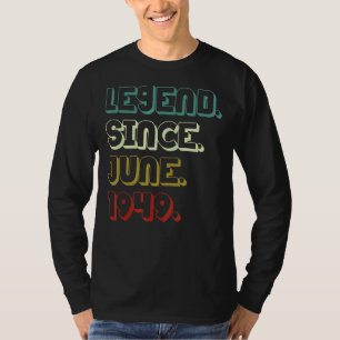 Camiseta 73 Anos De Legenda Desde Junho De 1949 73º Anivers