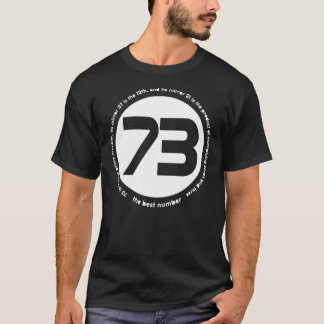 Camiseta 73 é o melhor número de T-Shirt clássico