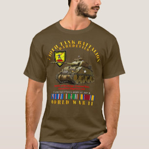 Camiseta 740º Batalhão de Tanque w Tanque WII EU SVC