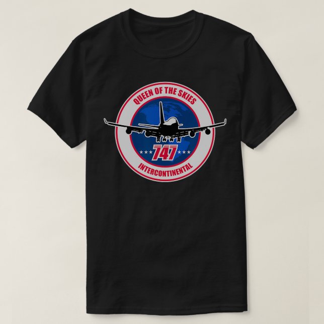 CAMISETA 747 (Frente do Design)