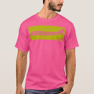 Camiseta 747 Estêncil