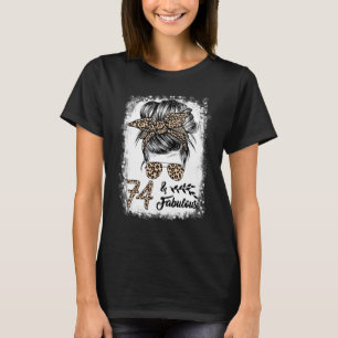 Camiseta 74 anos Fabulosa Arma Leopard 74