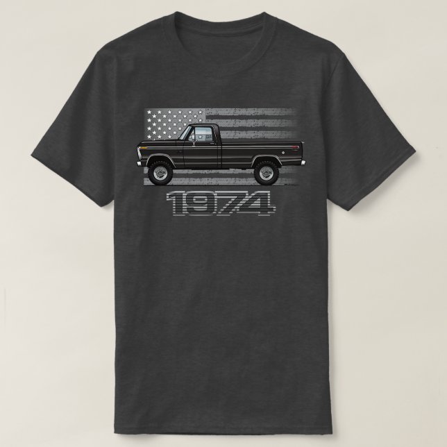 Camiseta 74 Preto (Frente do Design)