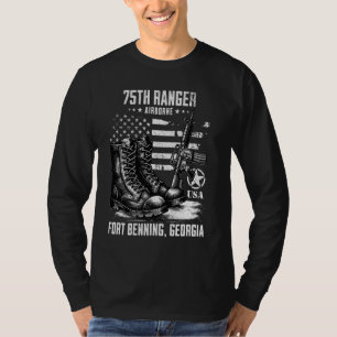 Camiseta 75º Regimento de Ranger Fort Benning Georgia