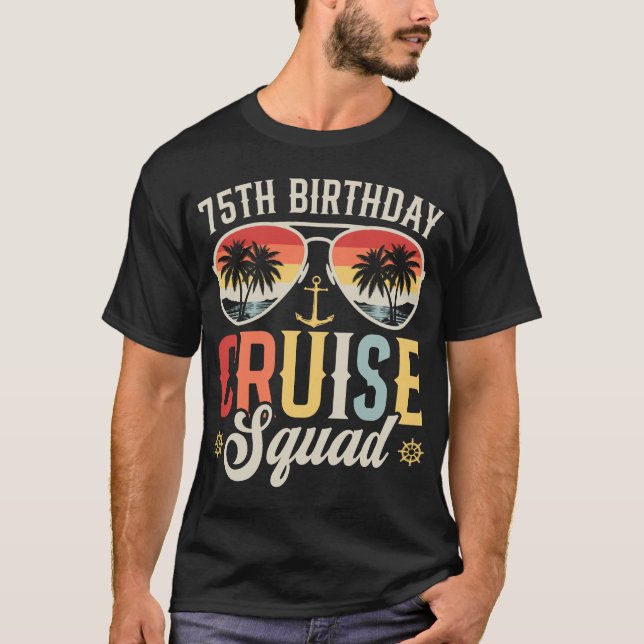 Camiseta 75.º Aniversário Homens em Combate à Família Cruis (Frente)