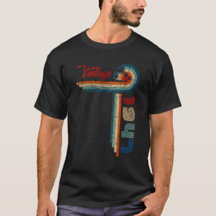 Camiseta 75. º Pai de aniversário Mãe 75 anos de idade Retr
