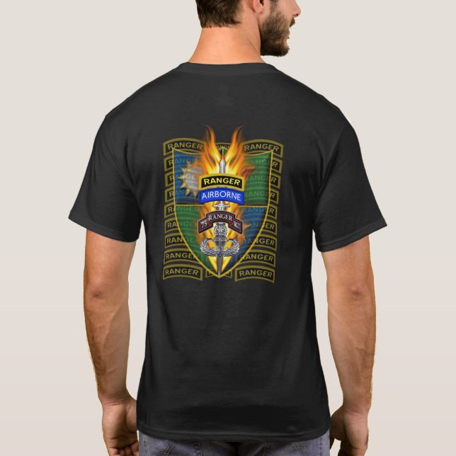 Camiseta 75. º Ranger do Regimento (Verso)