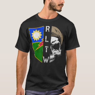 Camiseta 75.º Regimento Ranger Crest Da Unidade Crônica Rlt