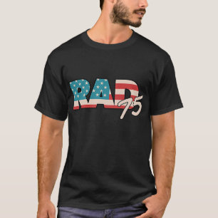 Camiseta 75 anos 80 nostalgia 48 anos