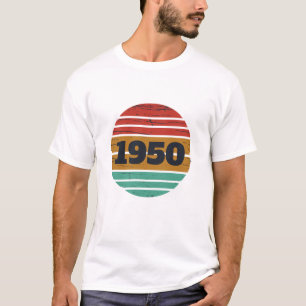 Camiseta 75 anos de idade personalizados