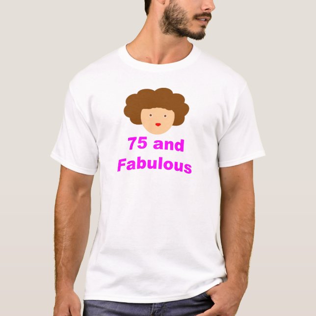 Camiseta 75 e fabuloso (Frente)