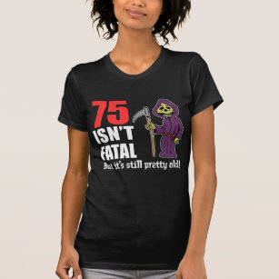 Camiseta 75 é o Ceifador não fatal mas ainda idoso