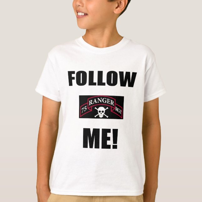 Camiseta 75th Regimento de guarda florestal (Frente)