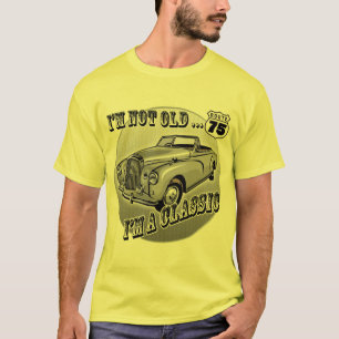 Camiseta 75th T-shirt e presentes do aniversário