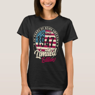 Camiseta 76. º Aniversário Vintage 1947 Grupo de 76 anos